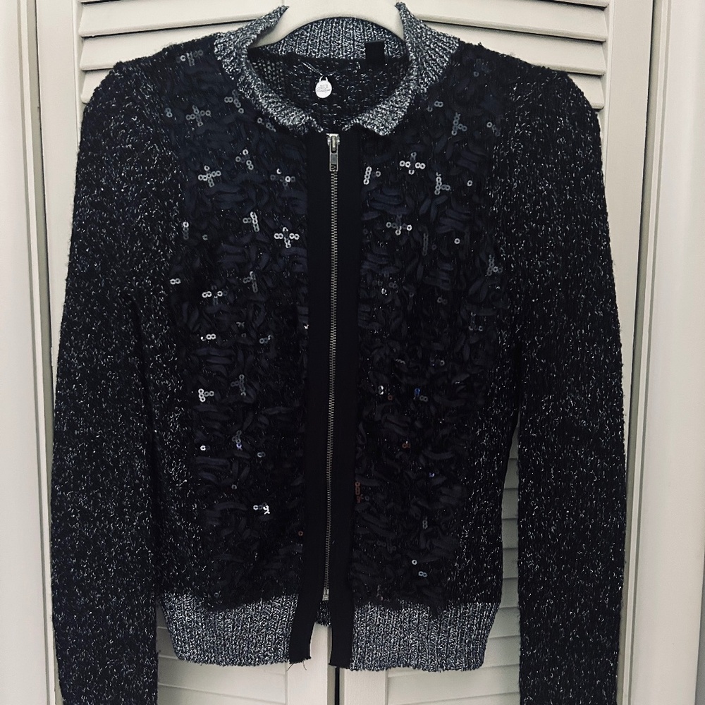 BKE Boutique Cardigan Full Zip Sweater